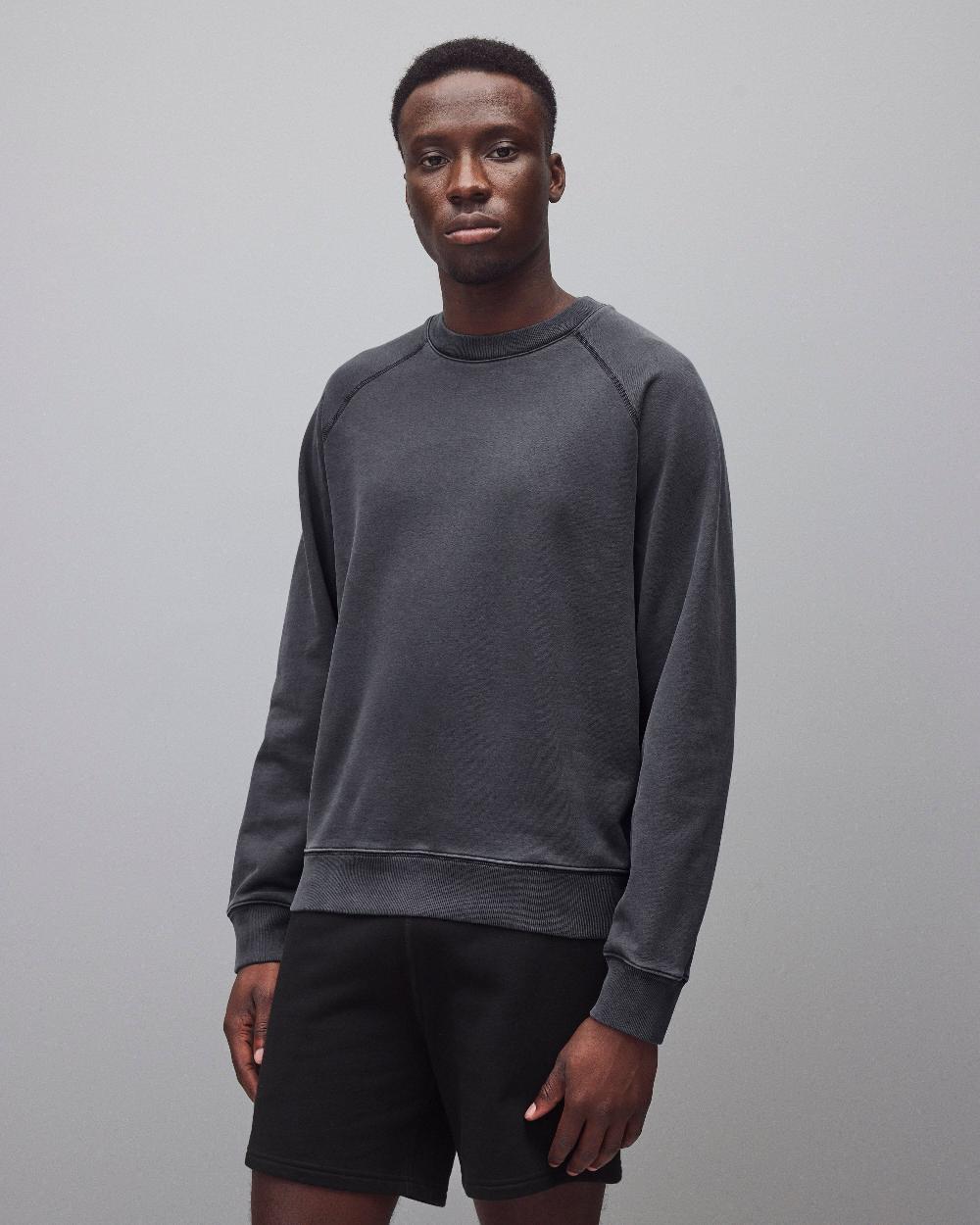 reigning champ Midweight Terry Fadeaway Standard Crewneck