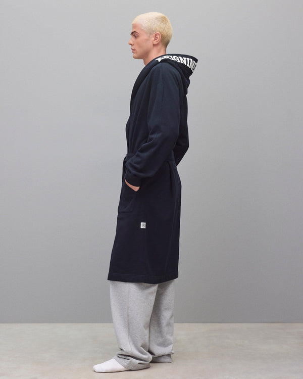 Reigning Champ Midweight Terry Logo Relaxed Hooded Robe