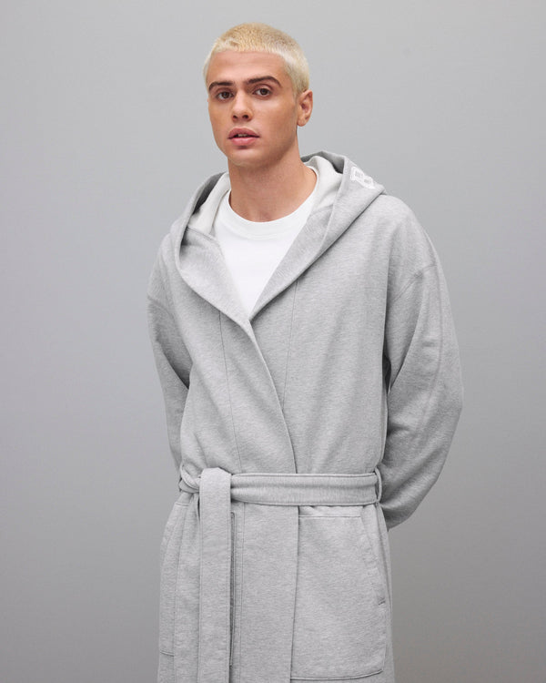 Reigning Champ Midweight Terry Logo Relaxed Hooded Robe