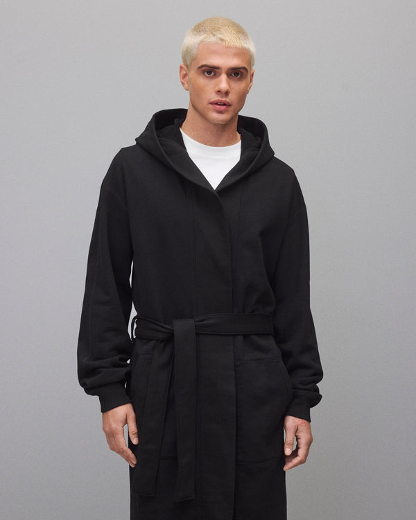 Reigning Champ Midweight Terry Logo Relaxed Hooded Robe
