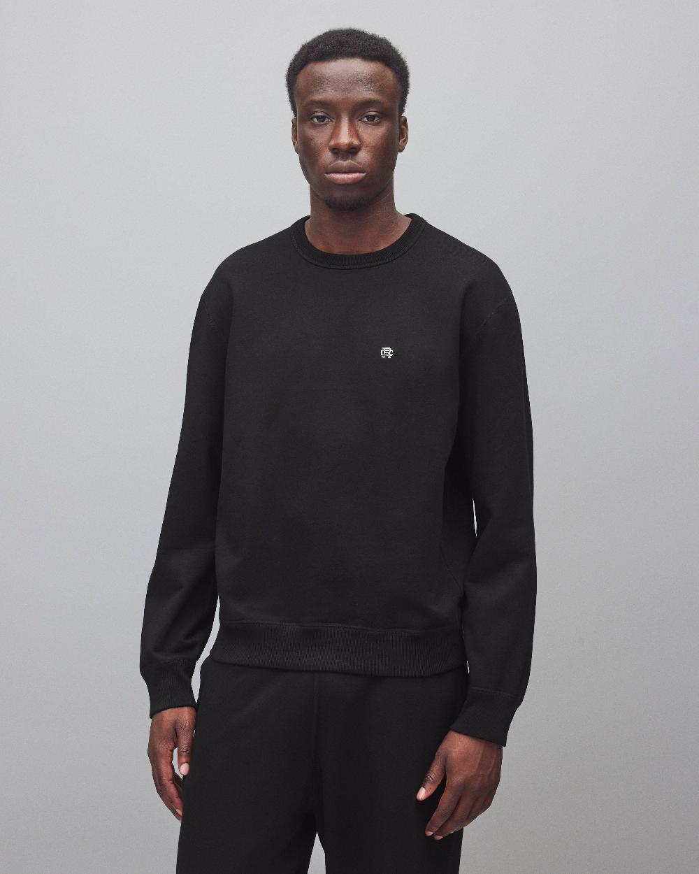reigning champ Midweight Terry Monogram Standard Crewneck
