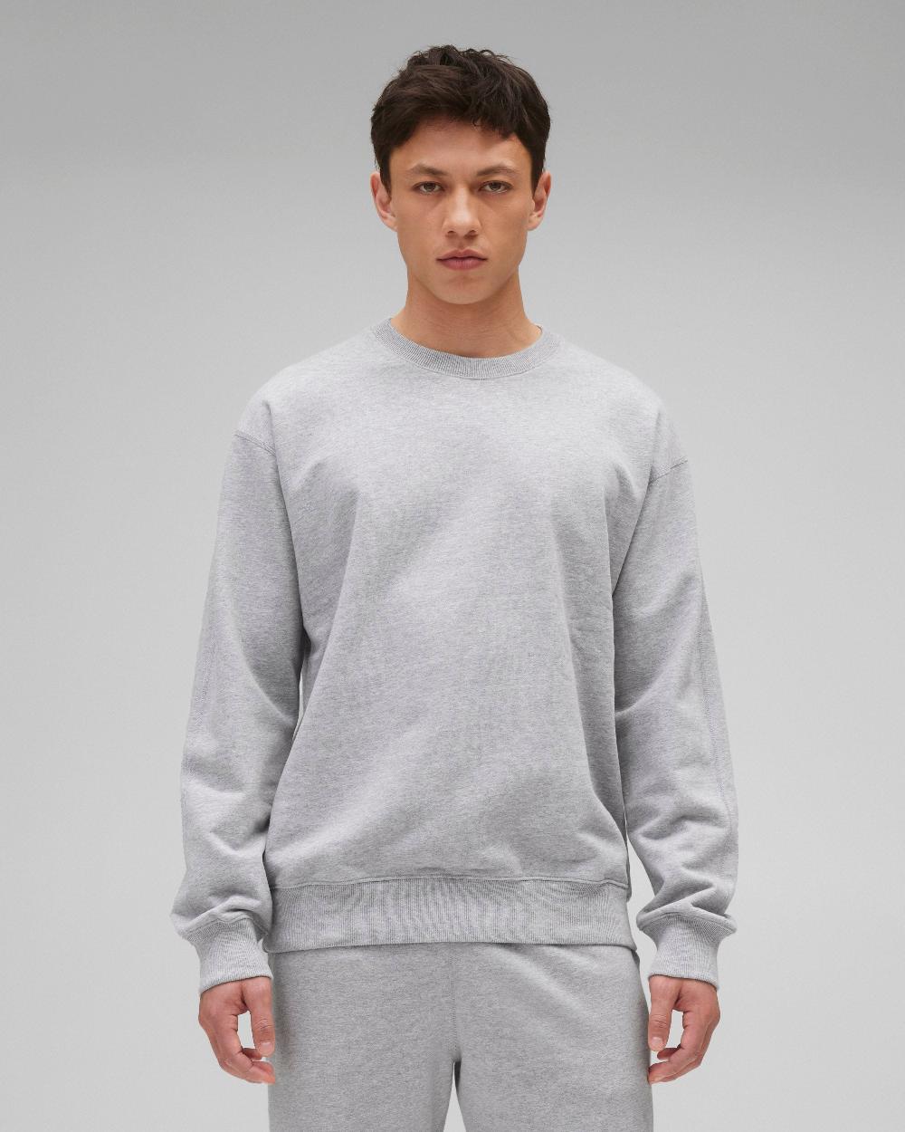 reigning champ Midweight Terry Relaxed Crewneck - Vault
