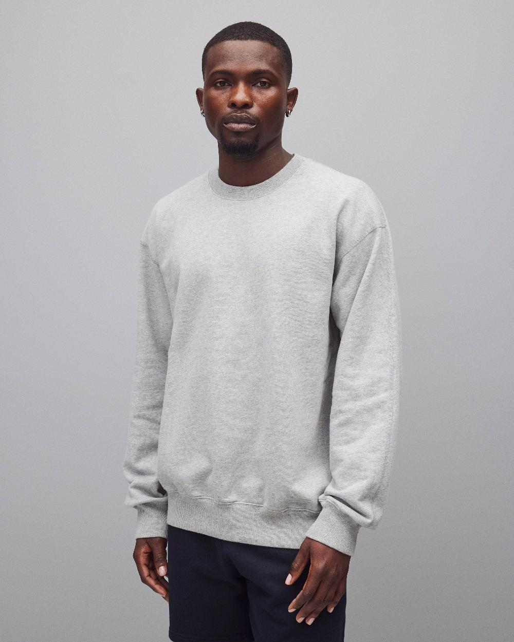 reigning champ Midweight Terry Relaxed Crewneck - Vault