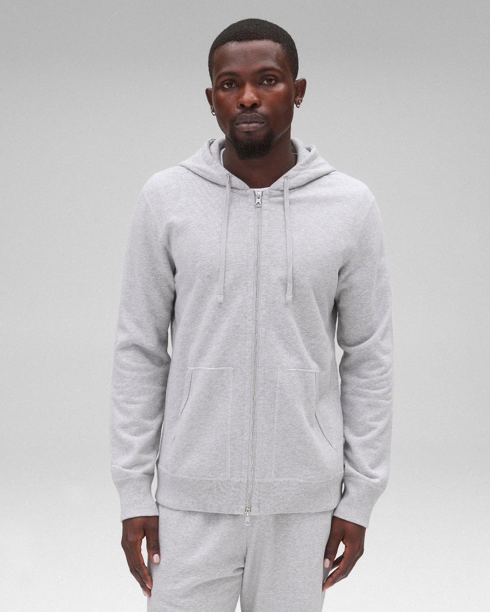 reigning champ Midweight Terry Slim Zip Hoodie - Vault