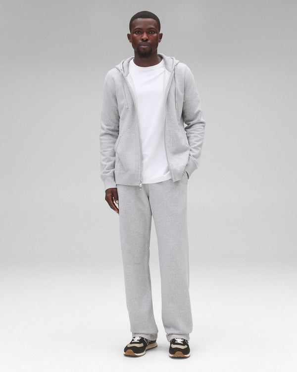 Reigning Champ Midweight Terry Slim Zip Hoodie - Vault