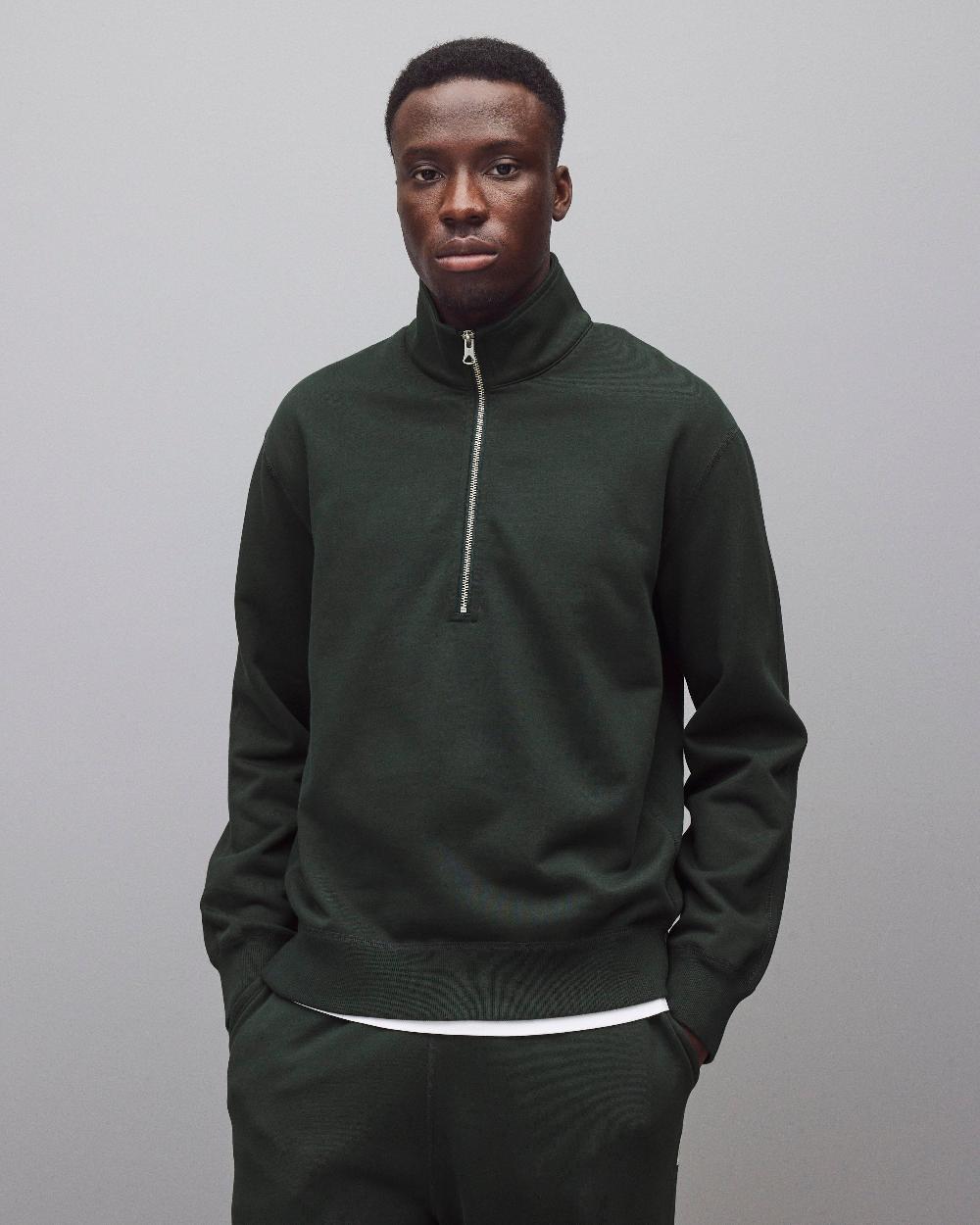 reigning champ Midweight Terry Standard Half Zip Sweatshirt