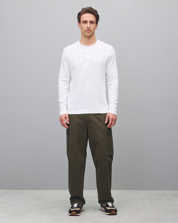 Reigning Champ 1X1 Slub Slim Henley