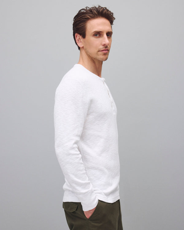 Reigning Champ 1X1 Slub Slim Henley