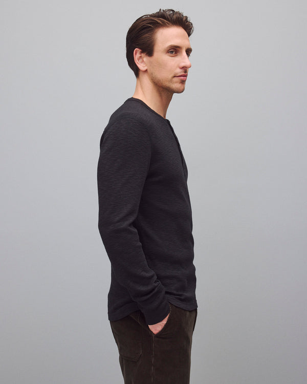 Reigning Champ 1X1 Slub Slim Henley