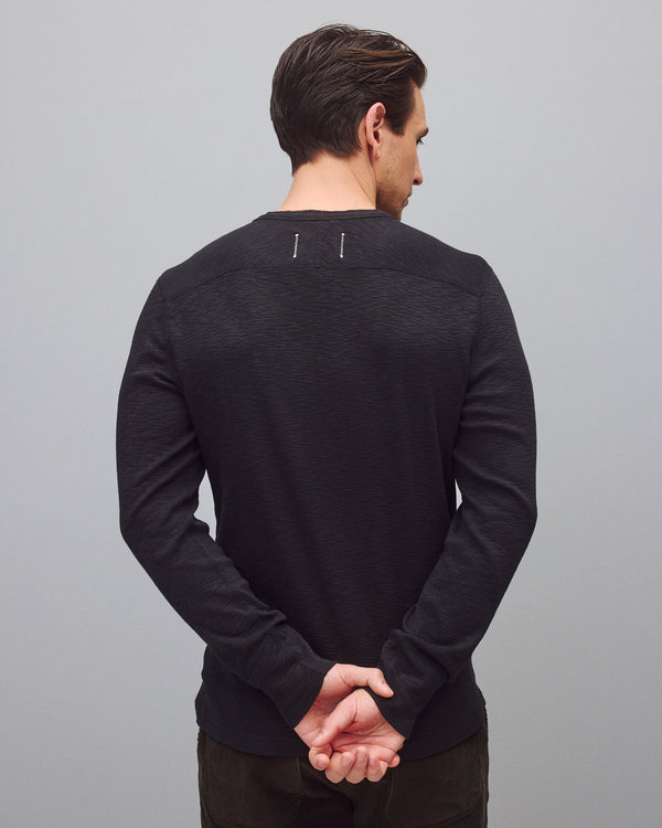Reigning Champ 1X1 Slub Slim Henley