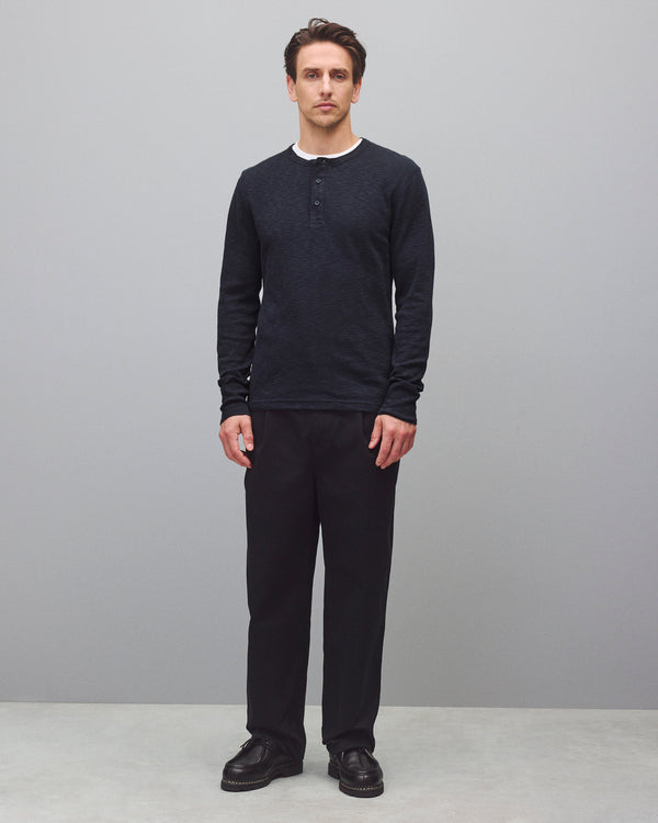 Reigning Champ 1X1 Slub Slim Henley
