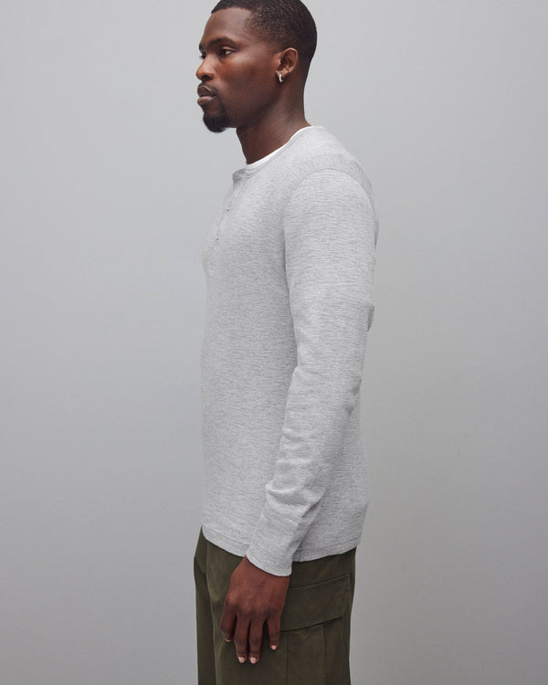 Reigning Champ 1X1 Slub Slim Henley