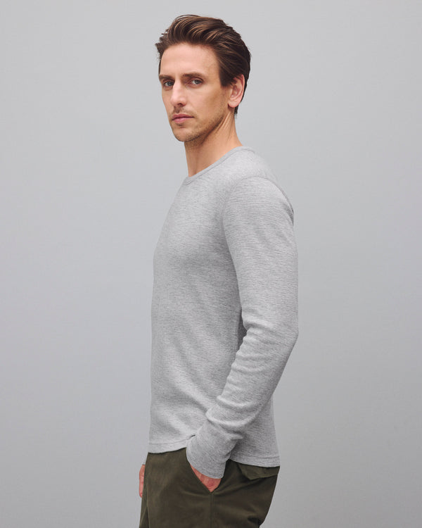 Reigning Champ 1x1 Slub Slim Long Sleeve