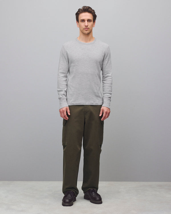 Reigning Champ 1x1 Slub Slim Long Sleeve