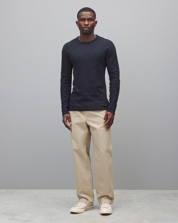 Reigning Champ 1x1 Slub Slim Long Sleeve