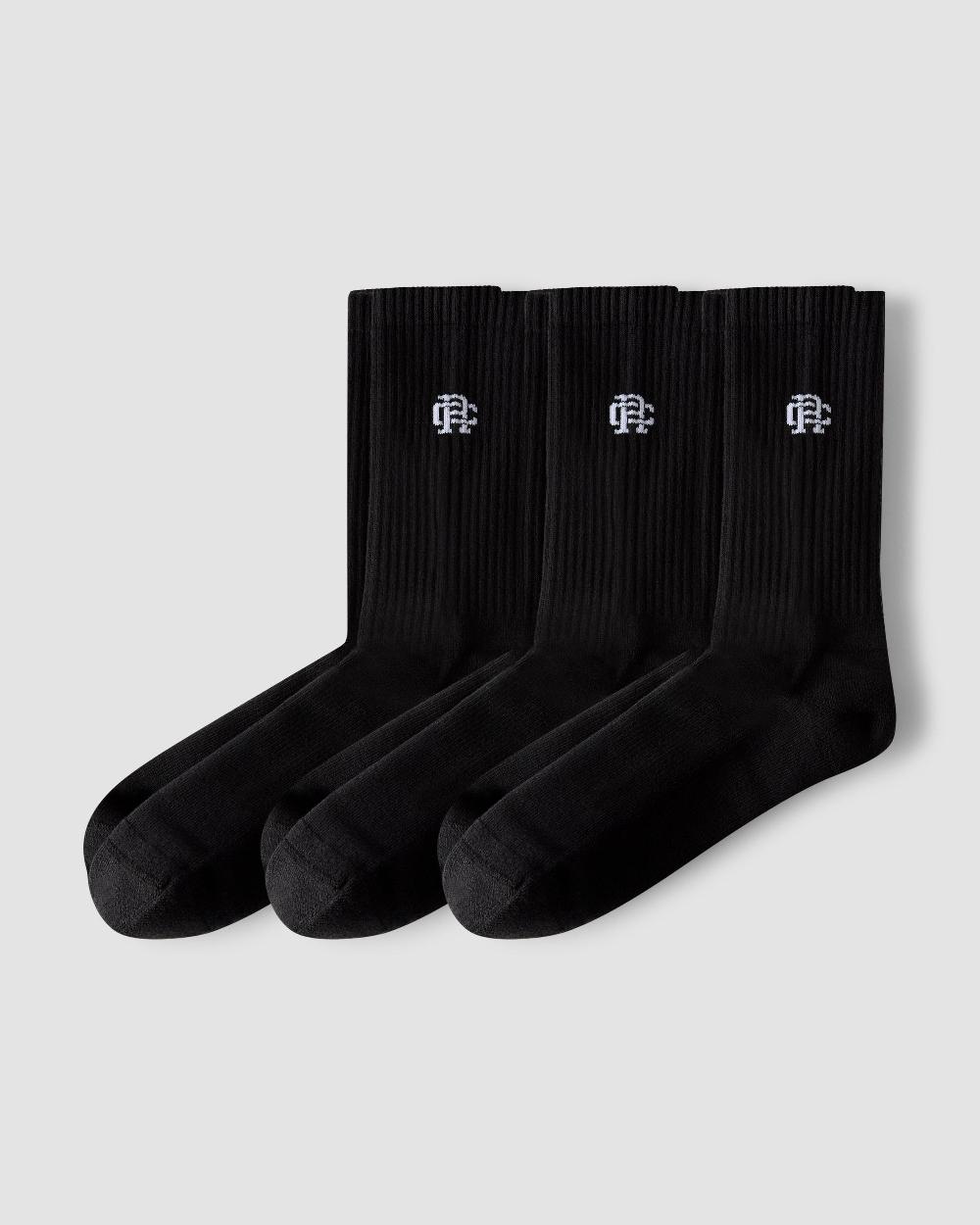 reigning champ 3-Pack Classic Crew Sock