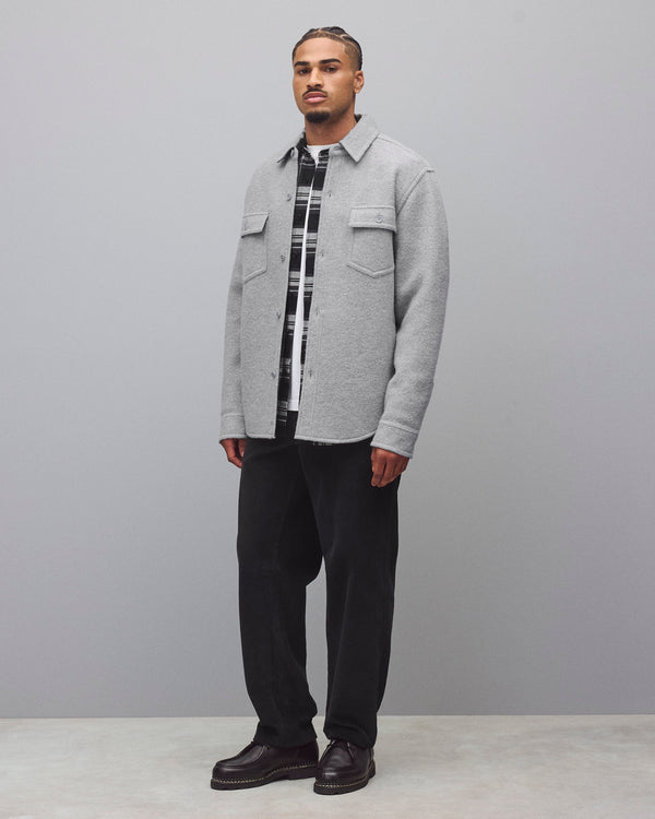 Reigning Champ Boiled Wool Warden Overshirt