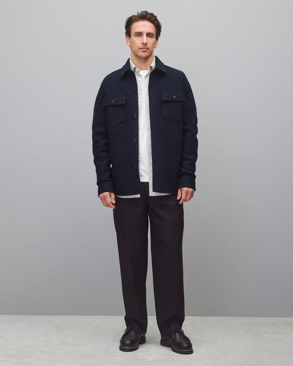 Reigning Champ Boiled Wool Warden Overshirt