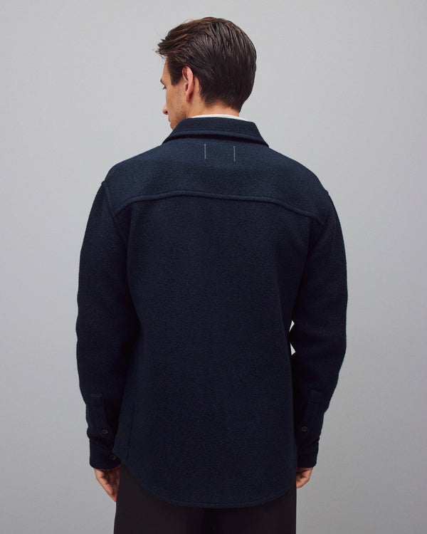 Reigning Champ Boiled Wool Warden Overshirt