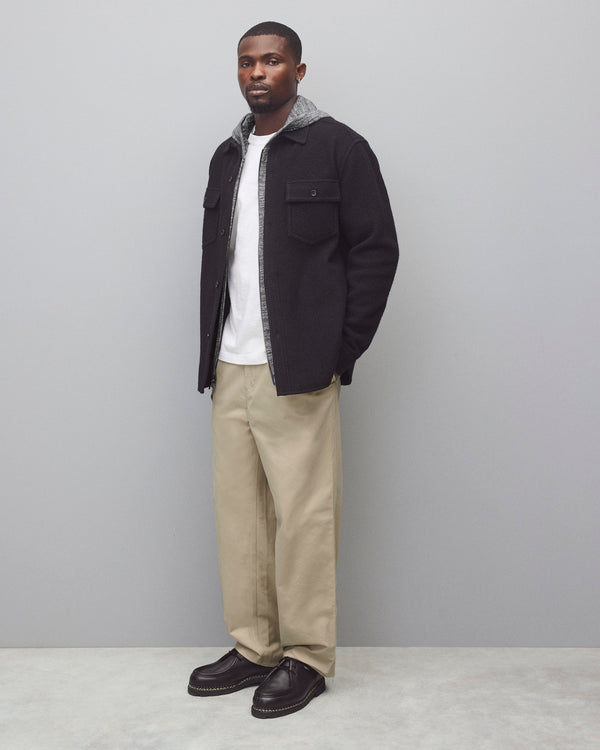 Reigning Champ Boiled Wool Warden Overshirt