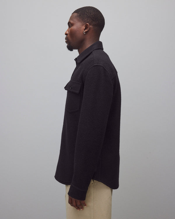 Reigning Champ Boiled Wool Warden Overshirt