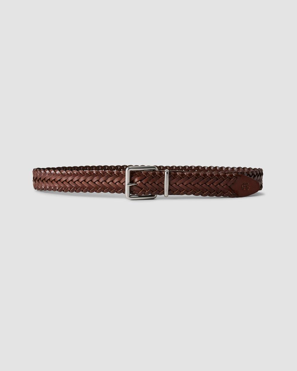 reigning champ Braided Leather Belt