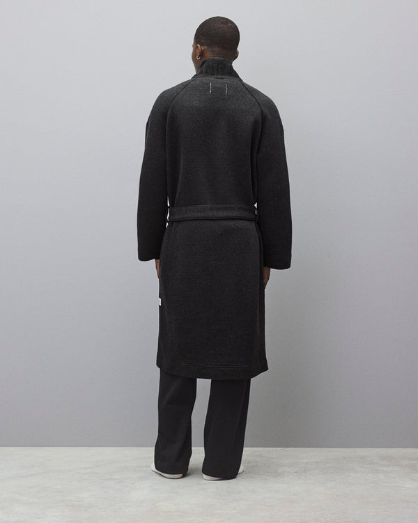 Reigning Champ Cabin Fleece Logo Relaxed Robe