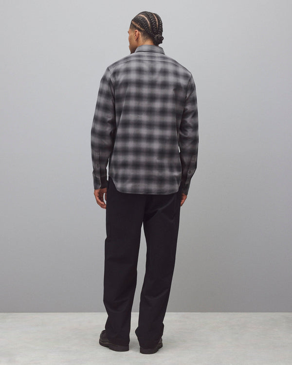 Reigning Champ Cotton Plaid Site Standard Shirt