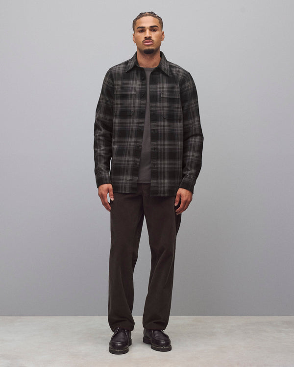 Reigning Champ Cotton Plaid Union Standard Shirt