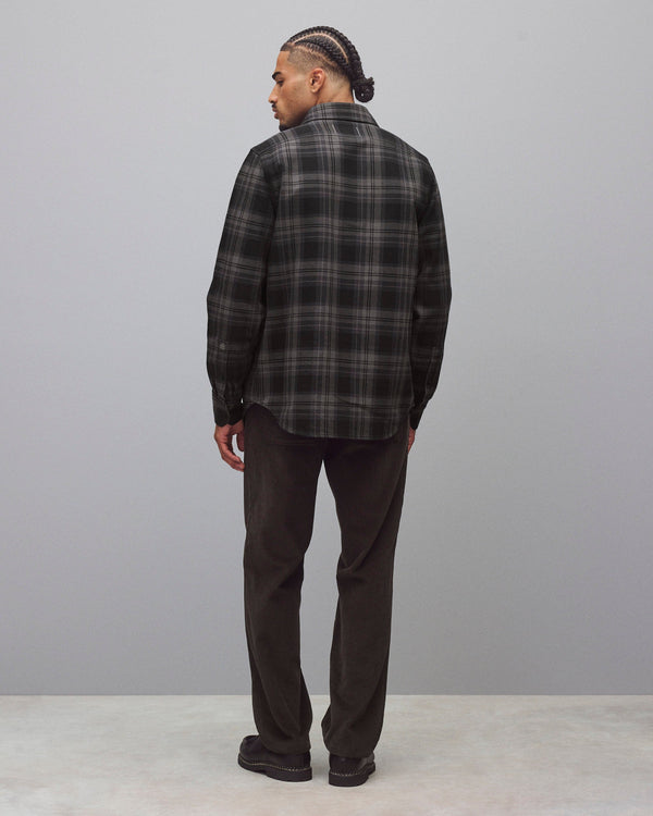 Reigning Champ Cotton Plaid Union Standard Shirt