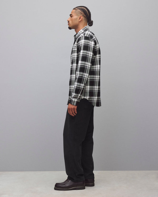 Reigning Champ Cotton Plaid Union Standard Shirt