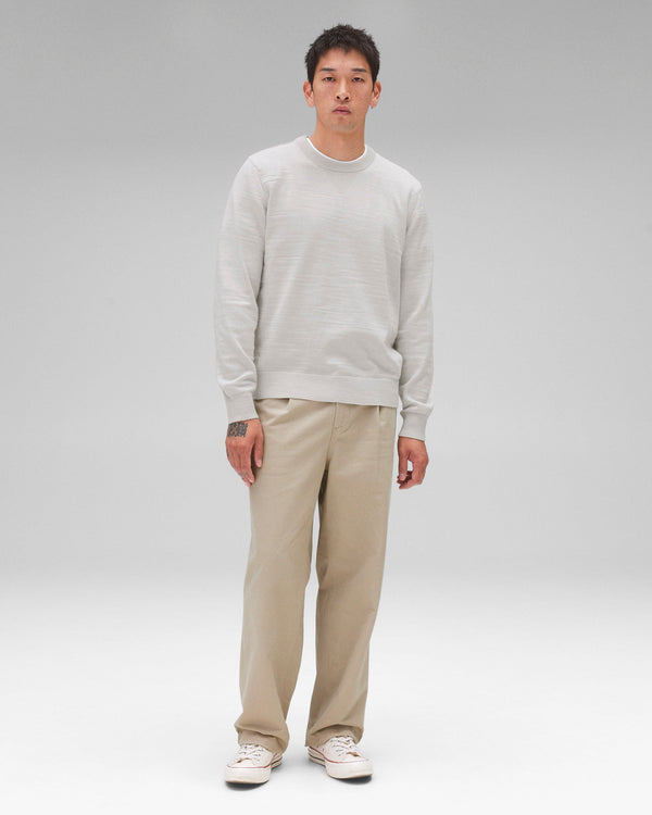 Reigning Champ Cotton Slub Laurel Crewneck