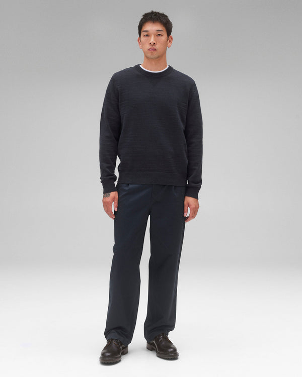 Reigning Champ Cotton Slub Laurel Crewneck