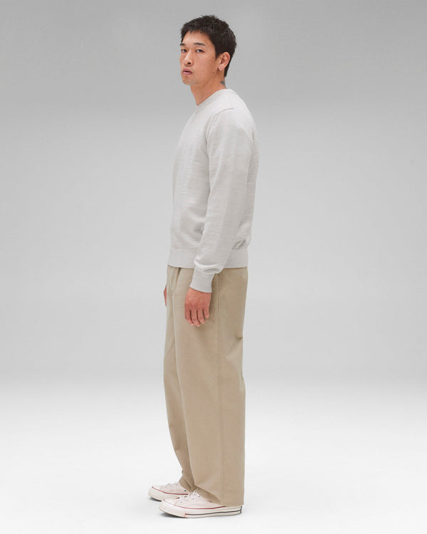 Reigning Champ Cotton Slub Laurel Crewneck