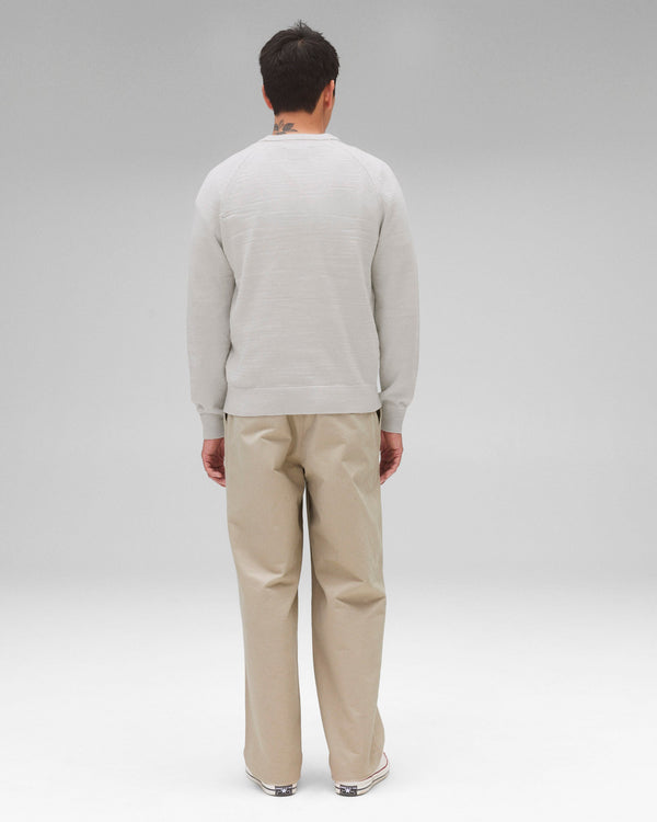 Reigning Champ Cotton Slub Laurel Crewneck