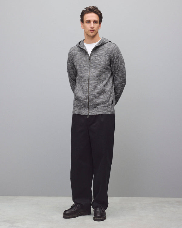 Reigning Champ Cotton Slub Laurel Zip Hoodie