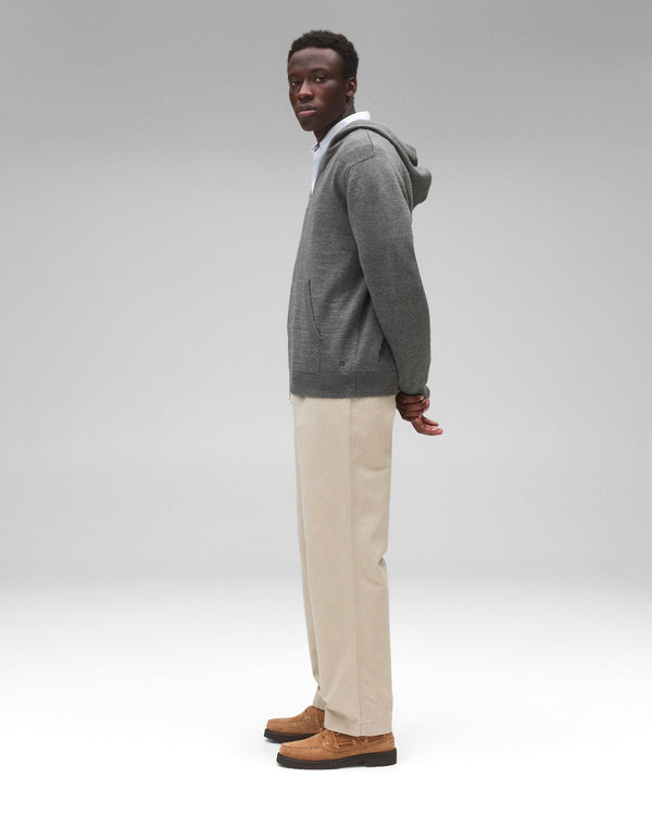 Reigning Champ Cotton Slub Laurel Zip Hoodie