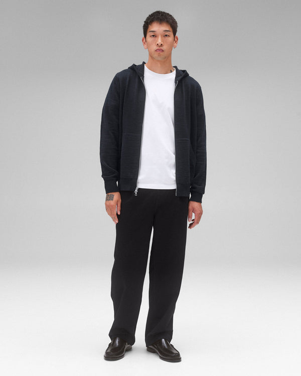 Reigning Champ Cotton Slub Laurel Zip Hoodie