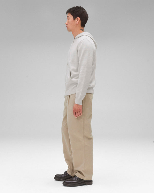 Reigning Champ Cotton Slub Laurel Zip Hoodie