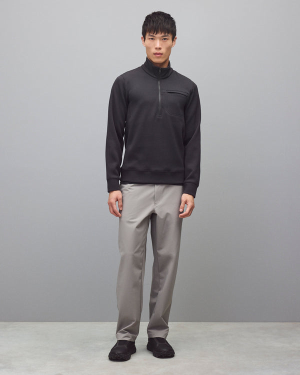 Reigning Champ Double Knit Rally Slim Quarter Zip