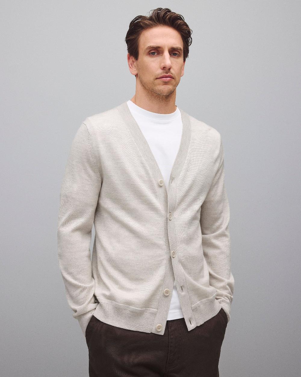 reigning champ Lightweight Merino Harry Cardigan