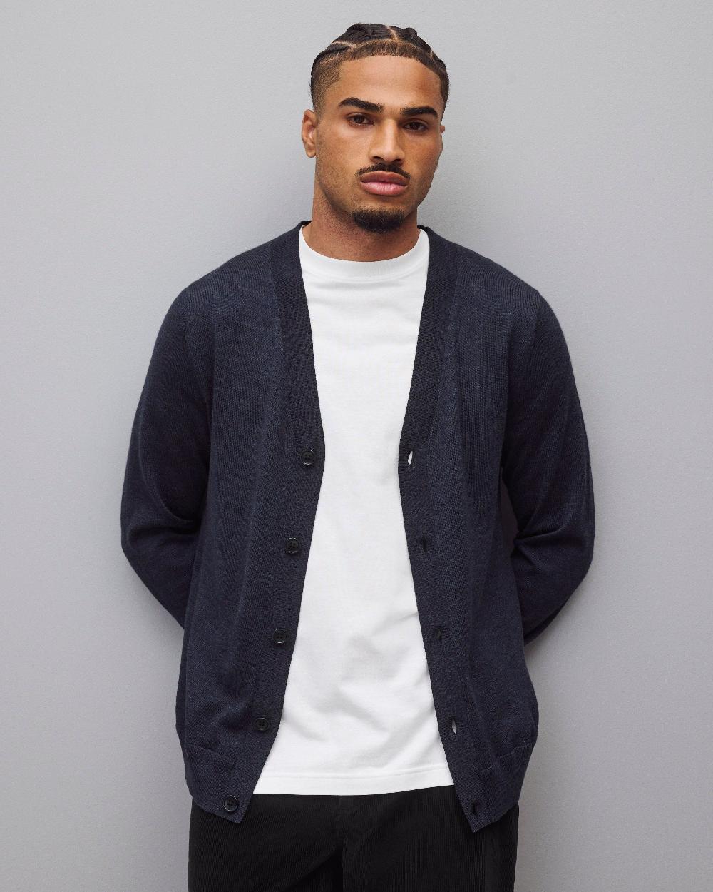 reigning champ Lightweight Merino Harry Cardigan