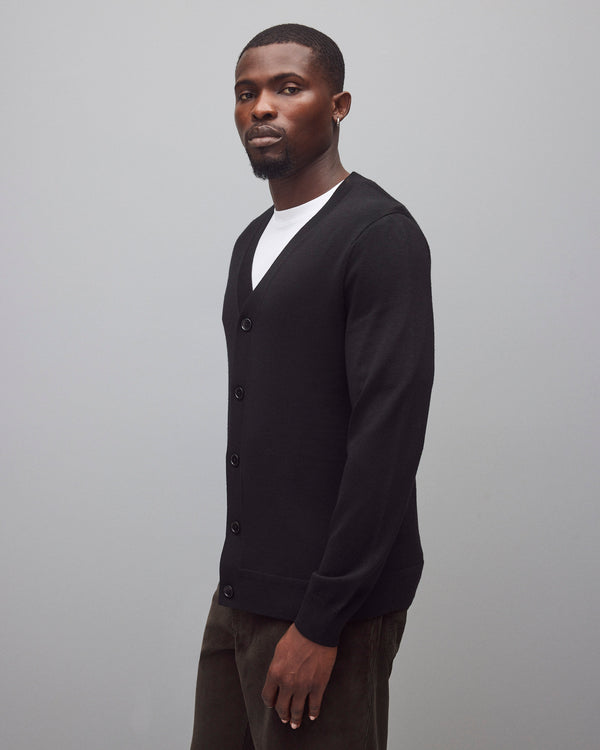 Reigning Champ Lightweight Merino Harry Cardigan