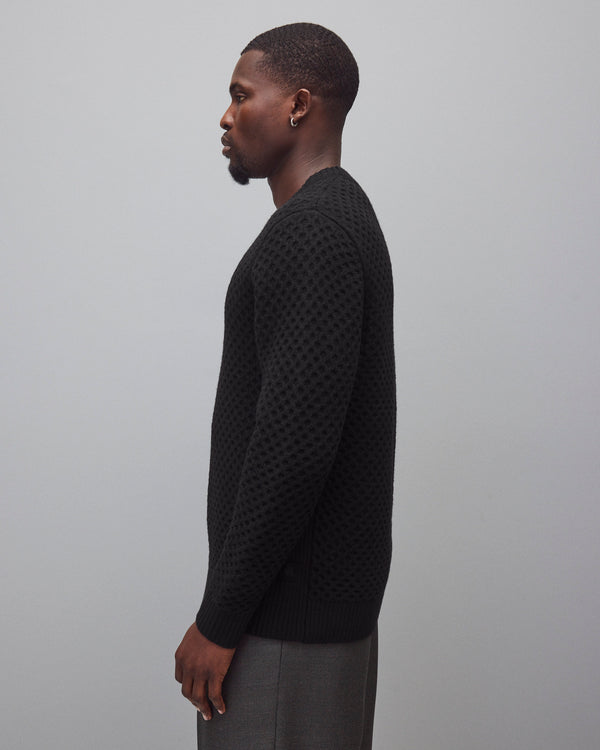 Reigning Champ Merino Honeycomb Crewneck