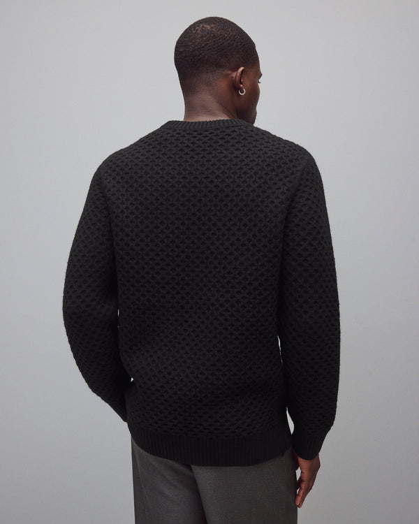Reigning Champ Merino Honeycomb Crewneck