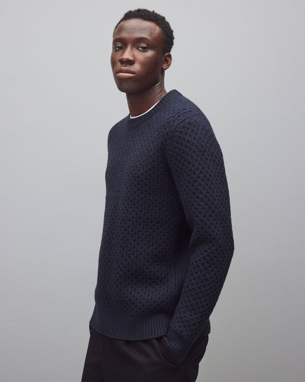 Reigning Champ Merino Honeycomb Crewneck