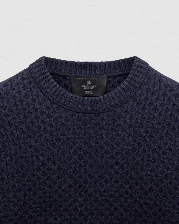 Reigning Champ Merino Honeycomb Crewneck