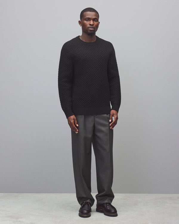 Reigning Champ Merino Honeycomb Crewneck