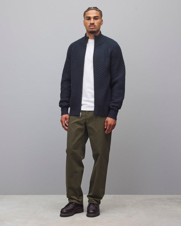 Reigning Champ Merino Honeycomb Track Jacket