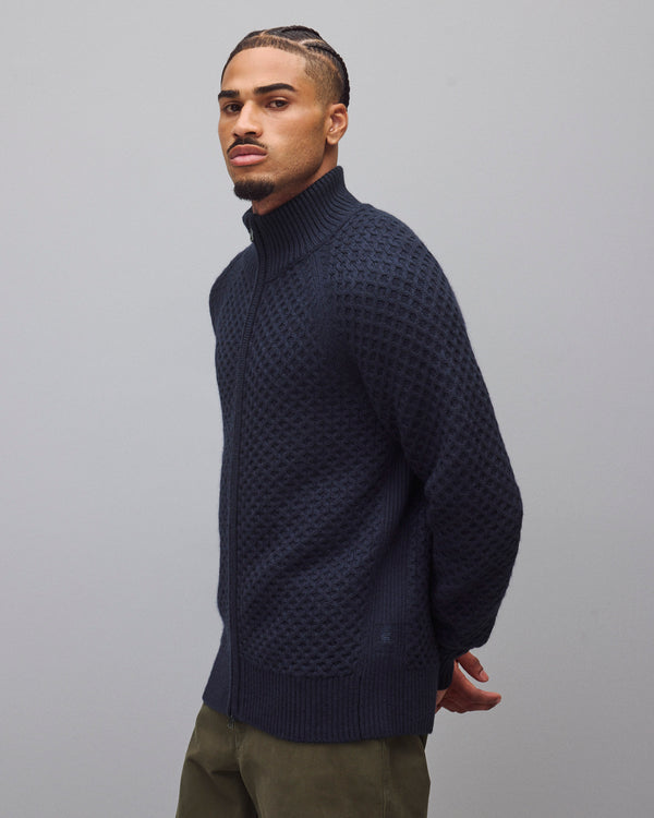 Reigning Champ Merino Honeycomb Track Jacket